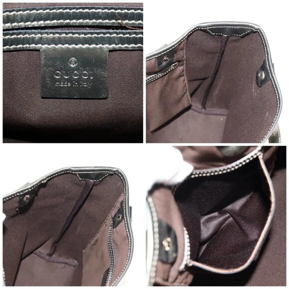 GUCCI GG Supreme Tote Bag PVC Leather Beige Silver 189897 Auth yk19708V - Picture 16 of 16